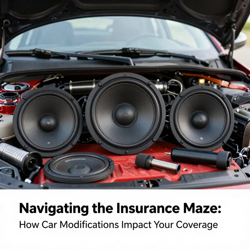 Mechanic recording car modifications to ensure insurance compliance.