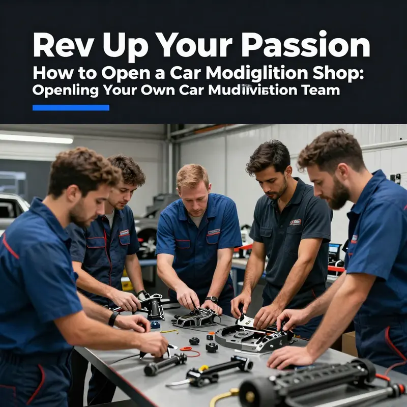 Market research and planning are crucial for the success of a car modification shop.