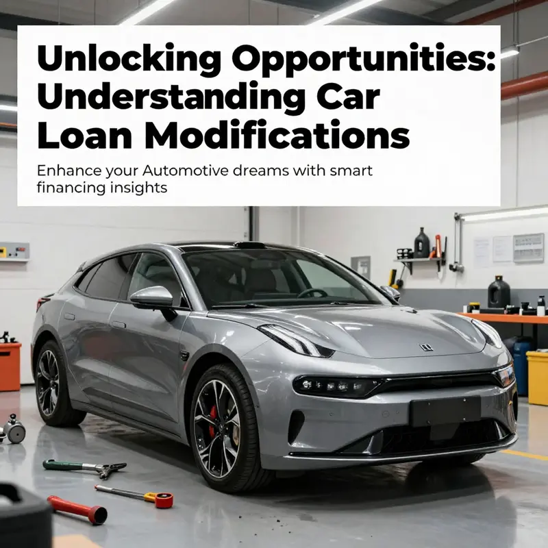 A contemporary car in a garage indicating the world of automobile modifications.