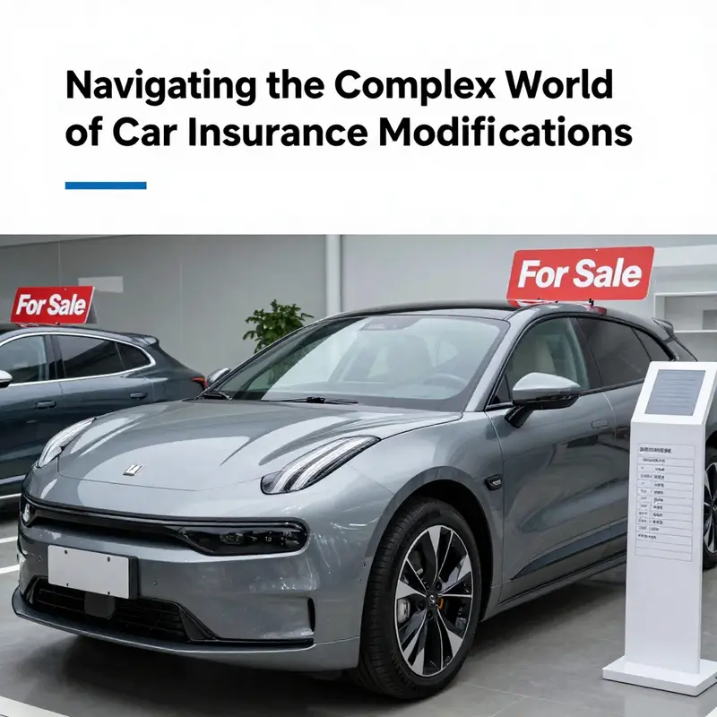 Updating vehicle details is vital when making modifications for car insurance.