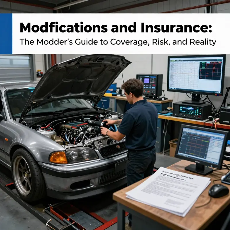 Performance and power mods dramatically shape insurance risk and coverage decisions.
