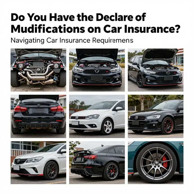 Understanding car insurance requirements in the context of vehicle modifications.