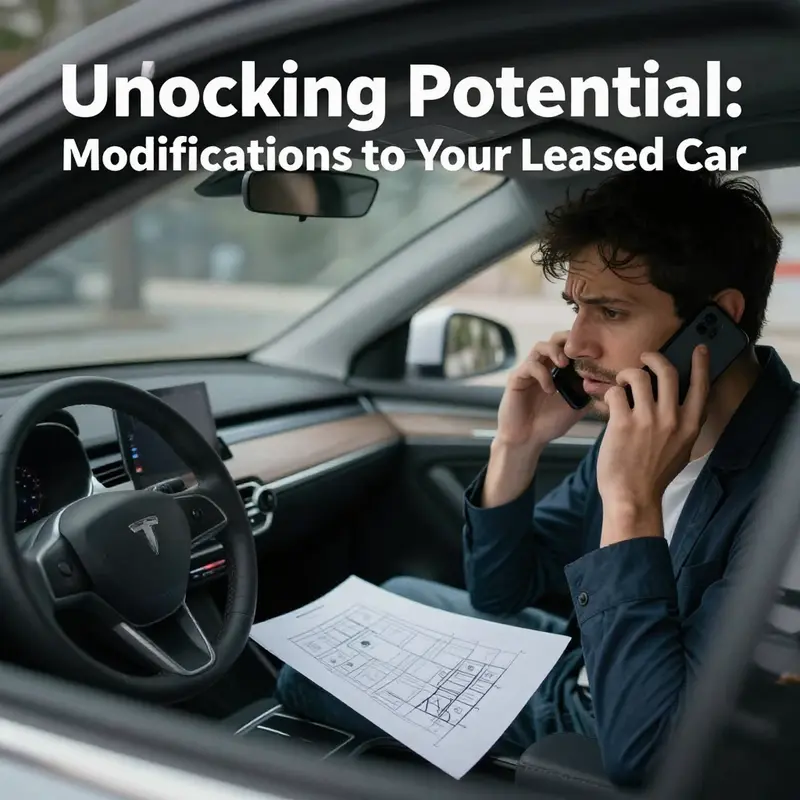 An overview of leasing restrictions highlighting the limits on vehicle modifications.