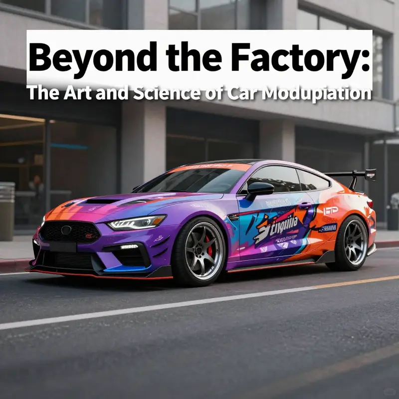 The ultimate canvas for creativity, showcasing stunning cosmetic modifications that make vehicles stand out.