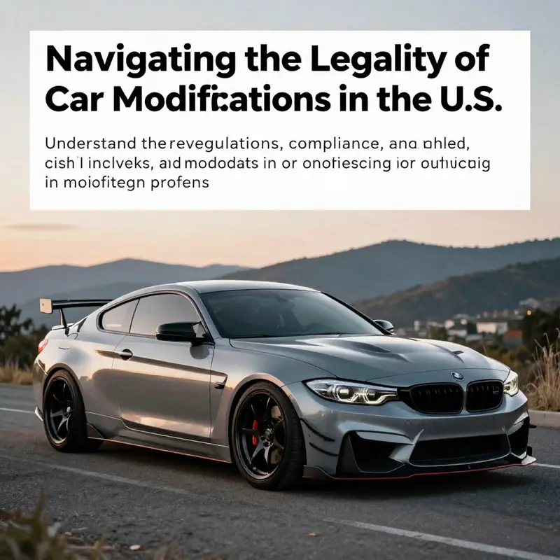 Modified car in a scenic setting, highlighting automotive customization.