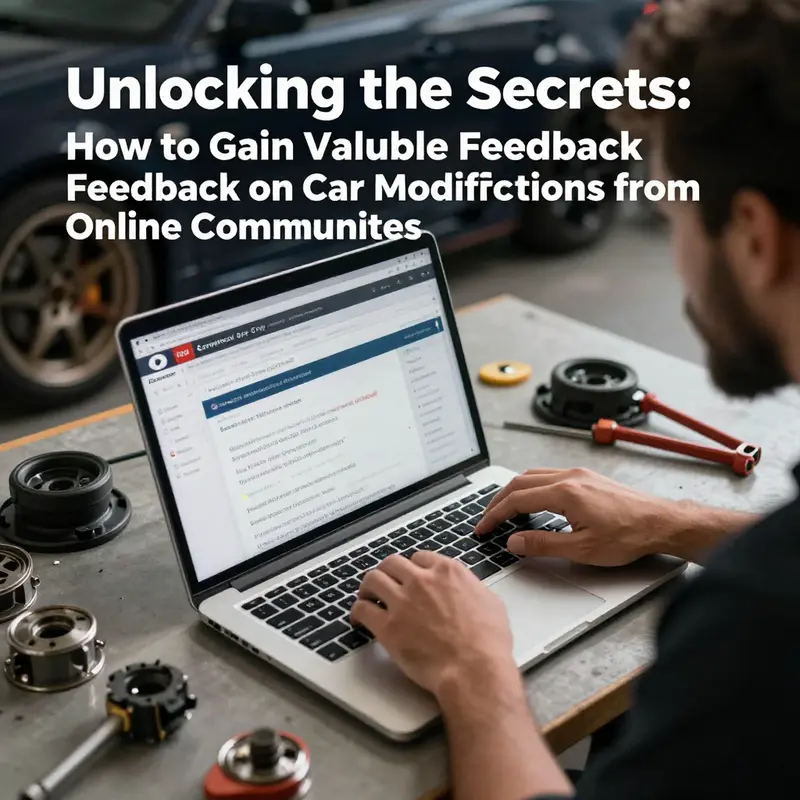 Diverse online communities dedicated to car modifications offer endless opportunities for feedback and discussion.