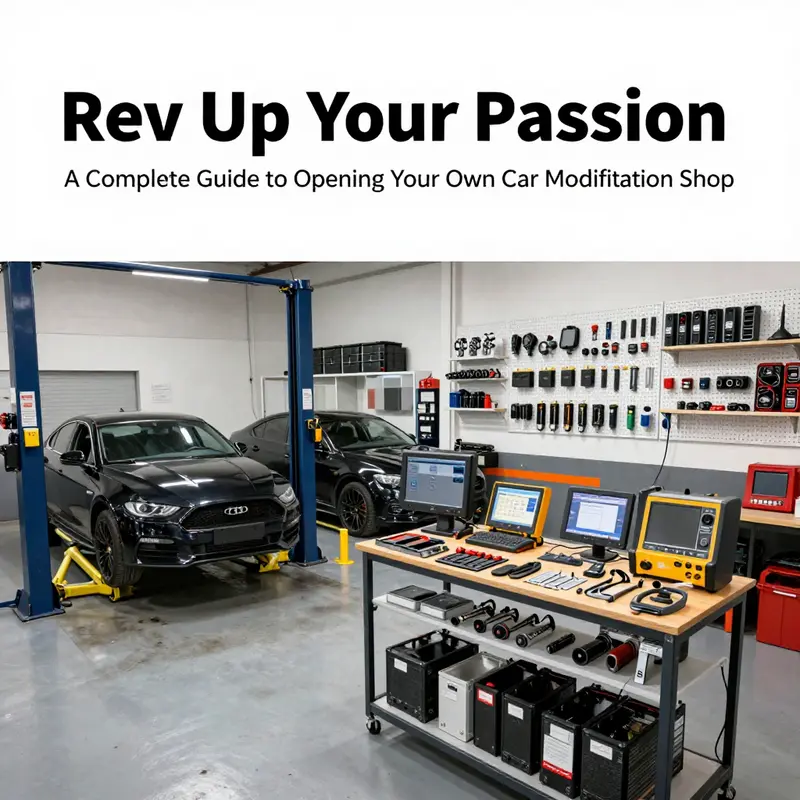 Market research and planning are crucial for the success of a car modification shop.