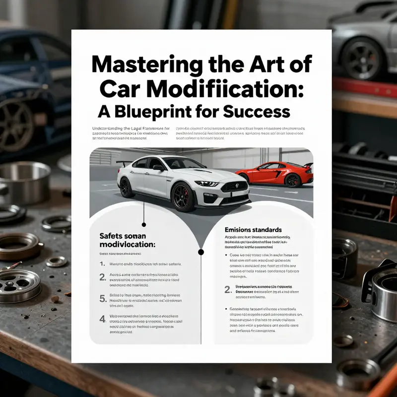 An overview of the legal frameworks regulating car modifications.