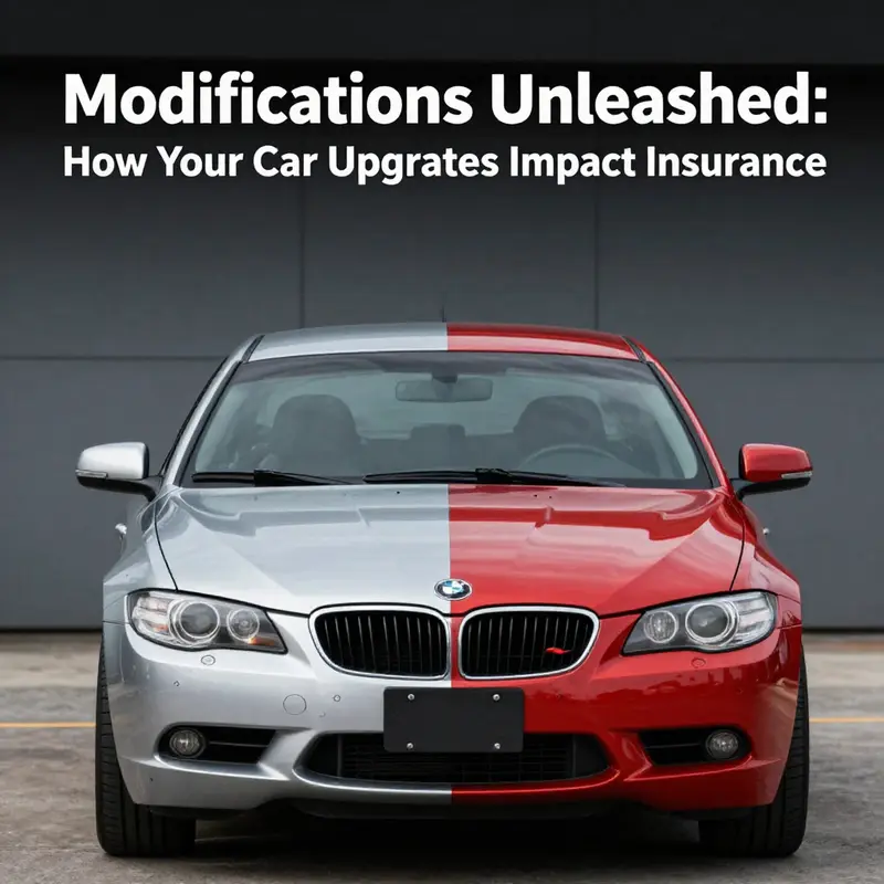 Performance modifications can enhance a car’s power but significantly impact insurance premiums.