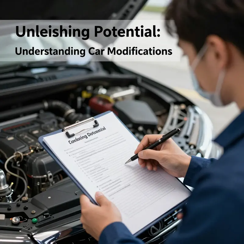 A modified vehicle exhibiting both aesthetic enhancements and performance improvements.