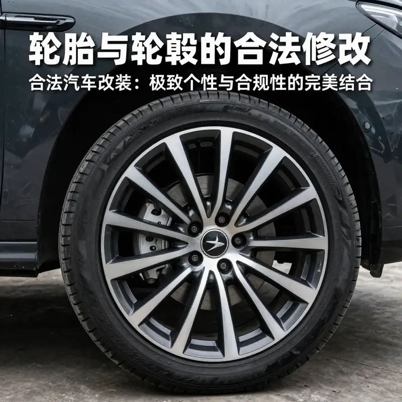 外观类合法改装示例,完美结合个性与合规。