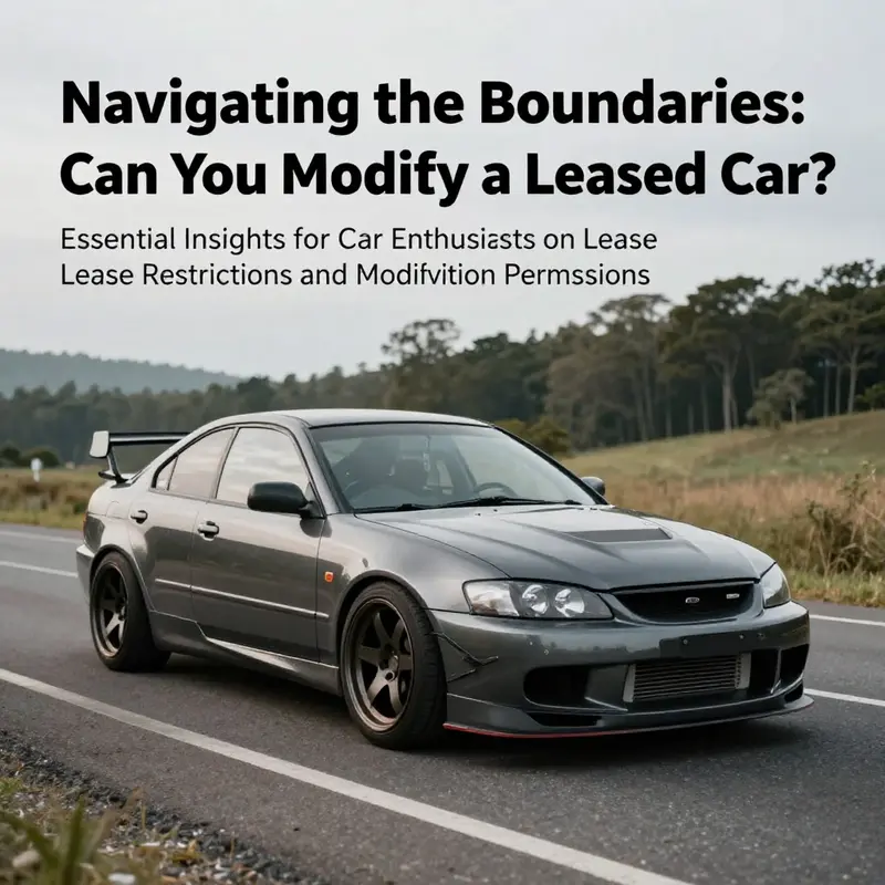 A beautifully modified car driving on a scenic open road, representing the allure of vehicle customization.