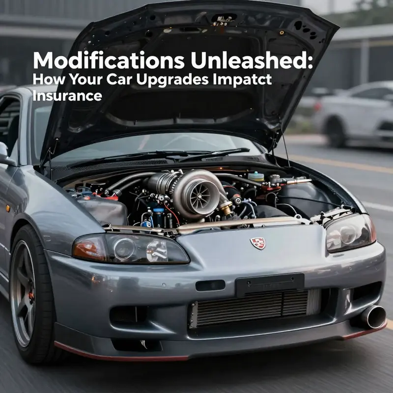 Performance modifications can enhance a car’s power but significantly impact insurance premiums.