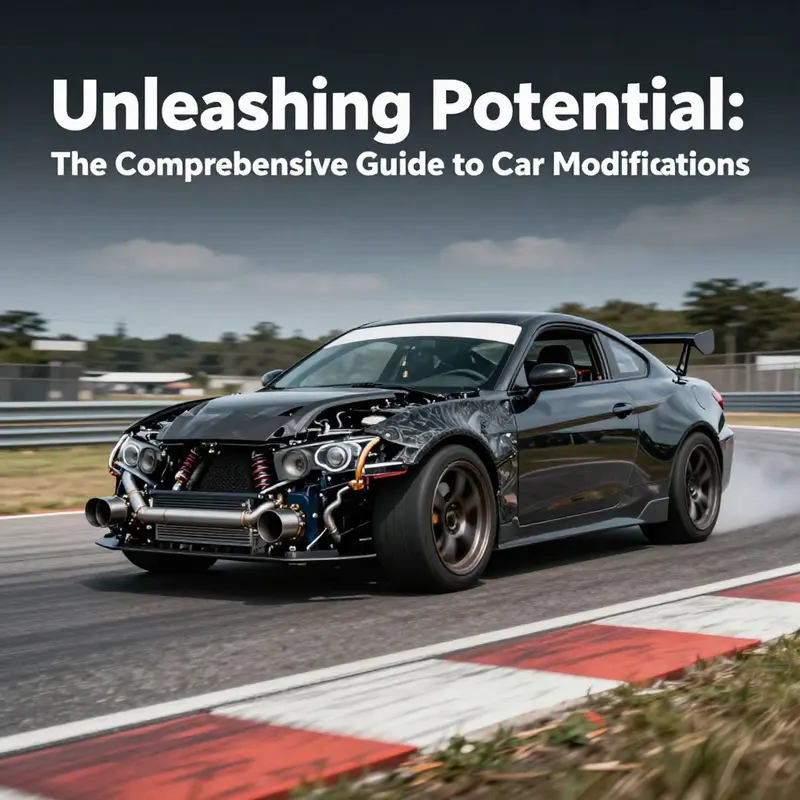 An eye-catching modified car featuring various exterior enhancements.