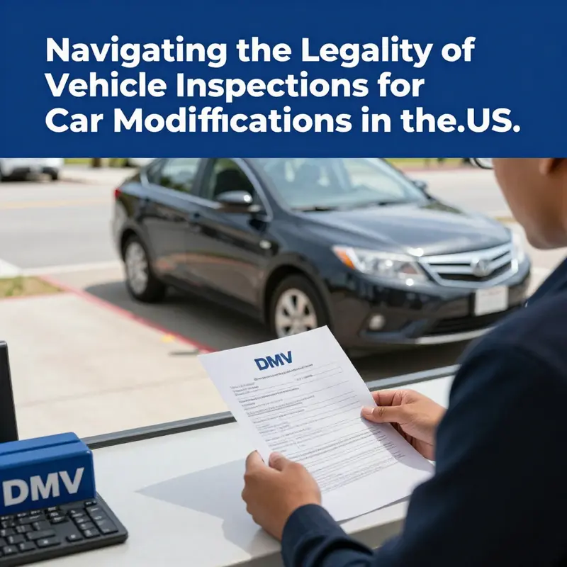 A visual representation of the varying state regulations on car modifications across the U.S.