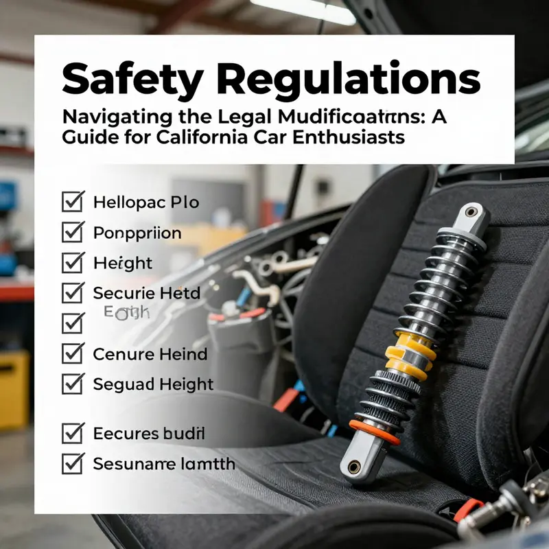 Modified cars adhering to California’s legal standards, displaying a blend of performance and style.