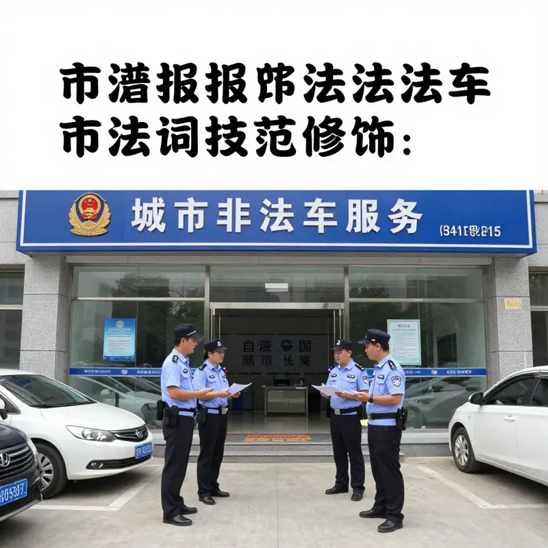 Contacting the traffic police is a direct method to report illegal modifications.