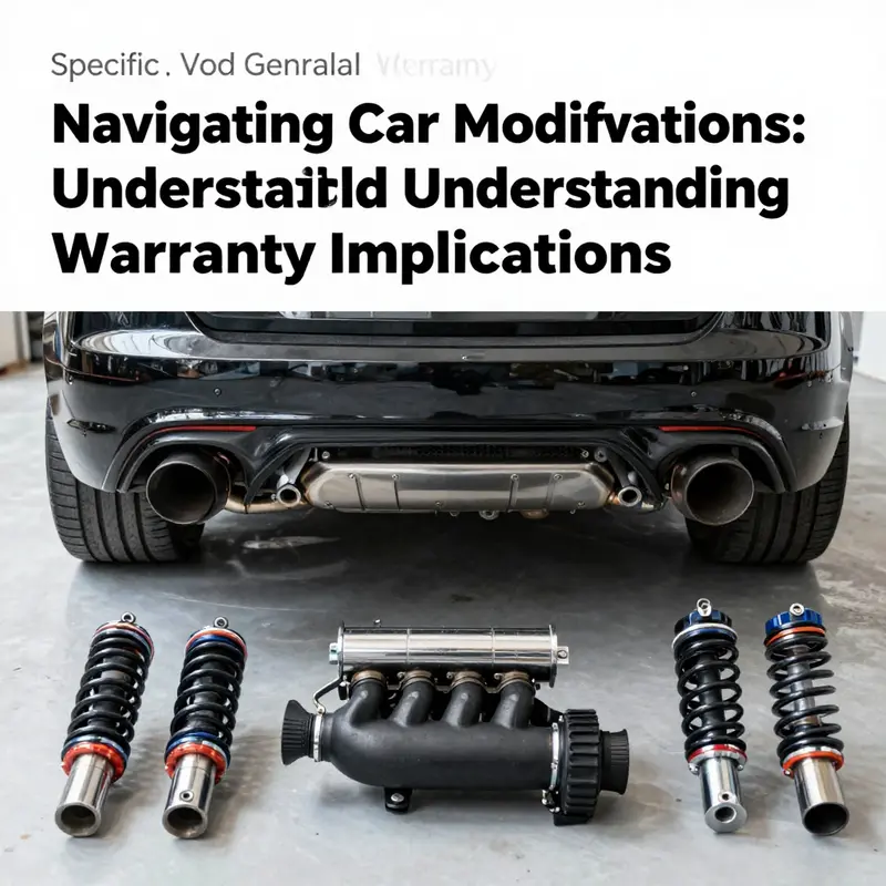 Aftermarket modifications on a car engine, illustrating how personalization can intersect with warranty issues.