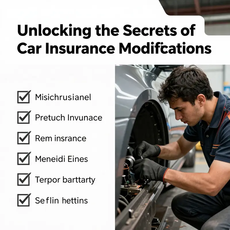 Exploring the process of car insurance modifications and how it impacts vehicle coverage.