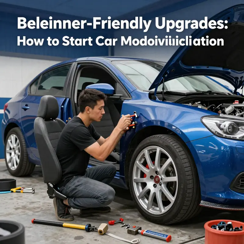 A collaborative environment where car modifiers define their modification goals.