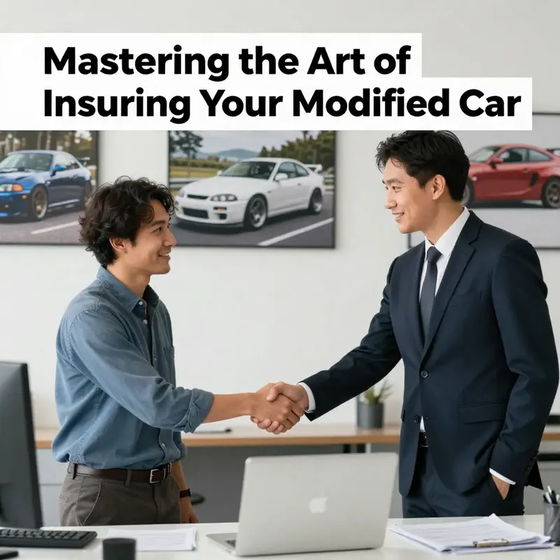 A legally modified car demonstrating compliant enhancements.