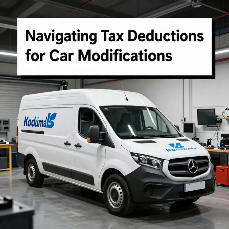 A modified vehicle demonstrating accessibility features for individuals with disabilities.