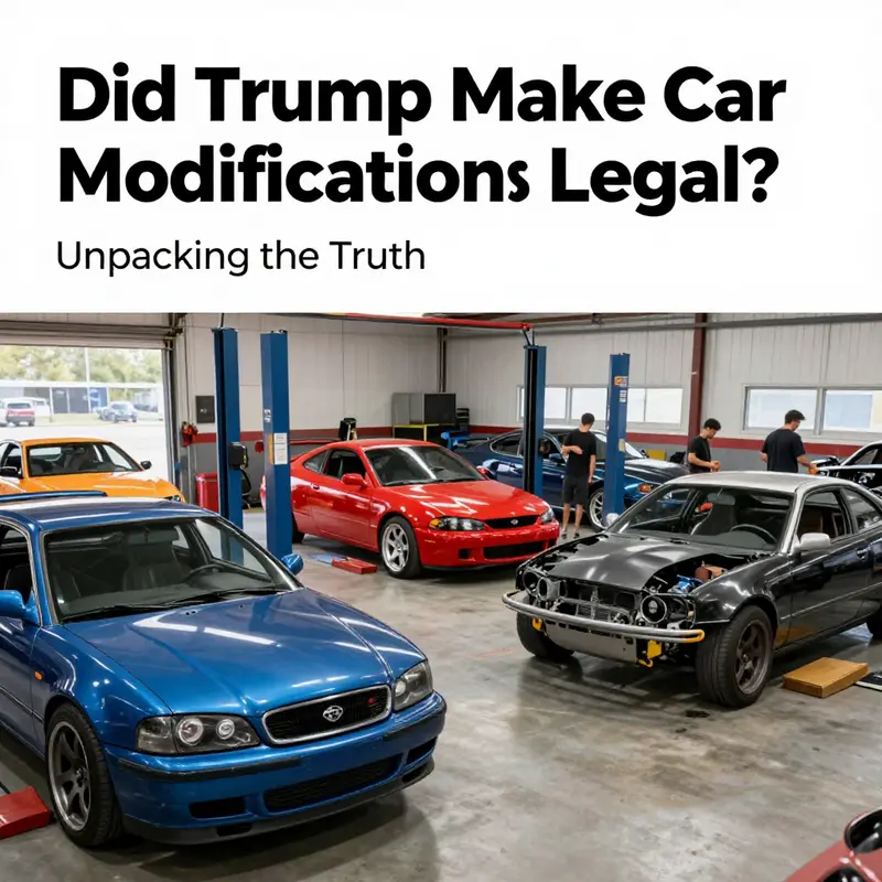 A group of car enthusiasts engaged in modifying vehicles in a vibrant workshop.