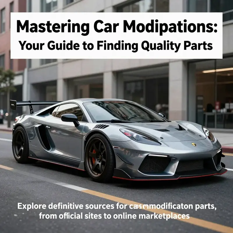 A strikingly modified sports car parked in an urban setting, highlighting its aerodynamic design and custom features.