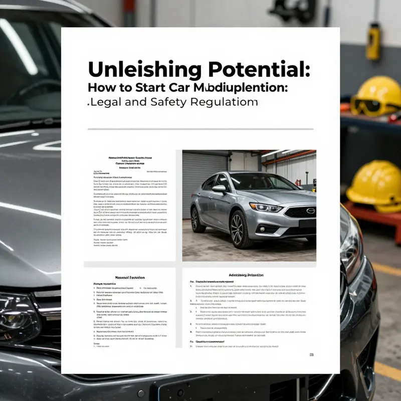 A collaborative environment where car modifiers define their modification goals.