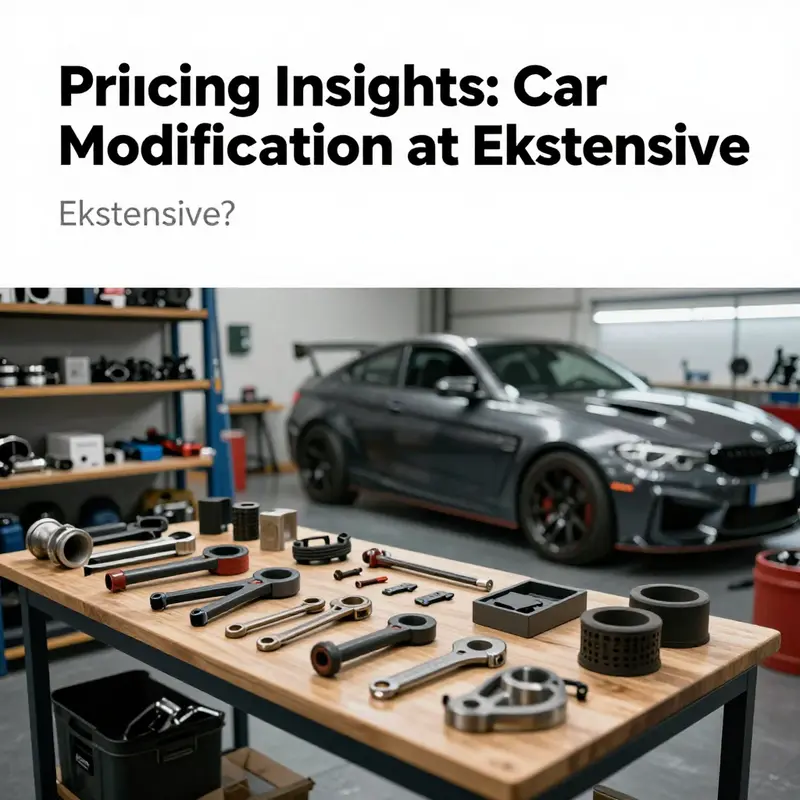 A visual representation of various modification options and tools available at Ekstensive.