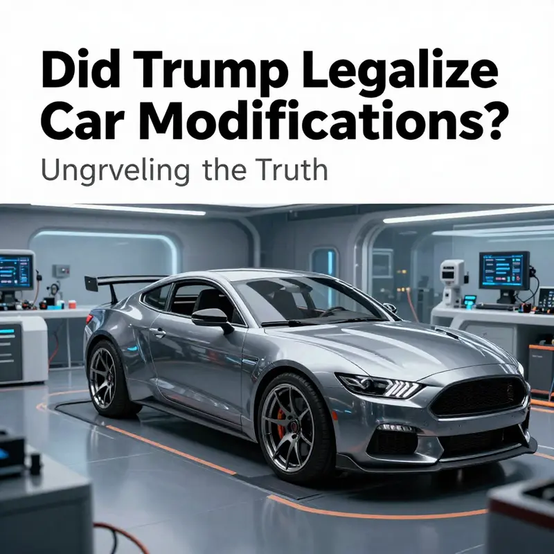 An overview of car modifications amidst evolving regulatory contexts.
