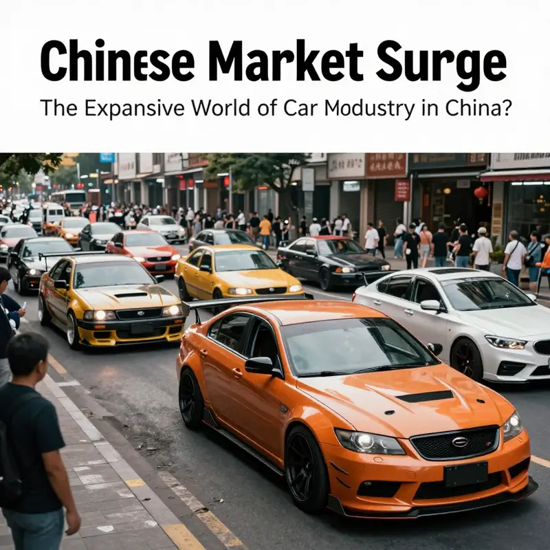 A lively event showcasing the vast diversity in car modifications worldwide.