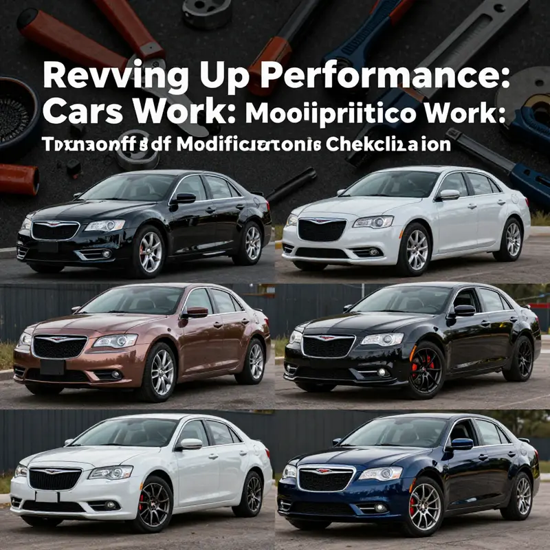 Aerodynamic enhancements on a Chrysler 300C improve both performance and aesthetics on the open road.