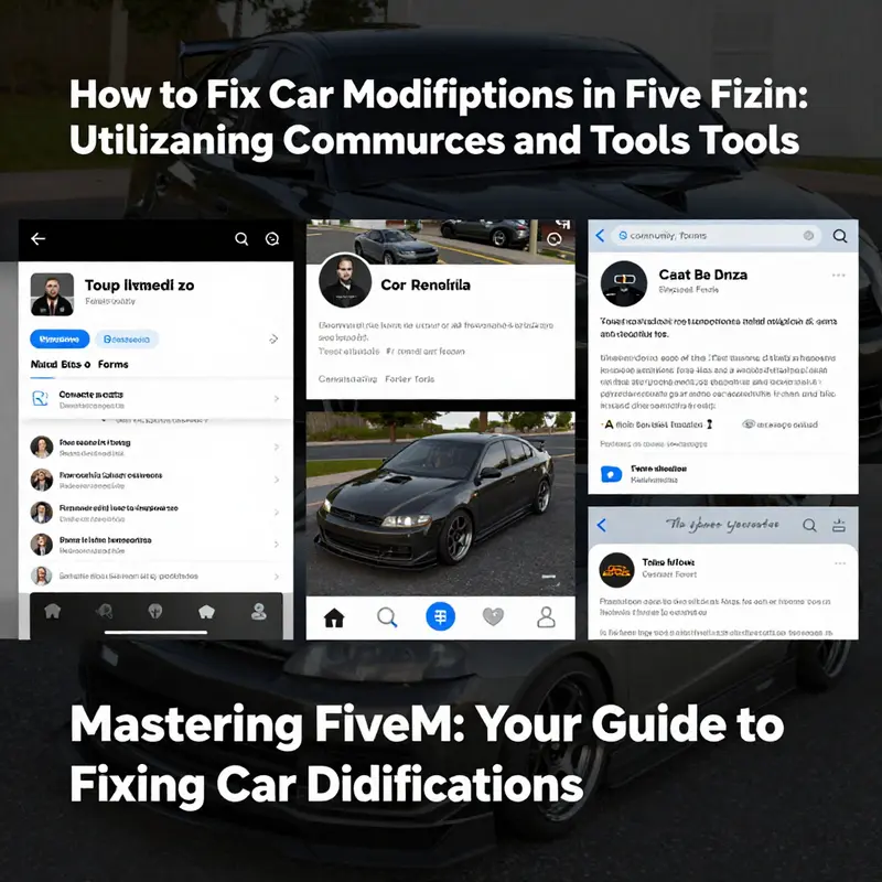 A server configuration setup essential for managing and modding vehicles within FiveM.