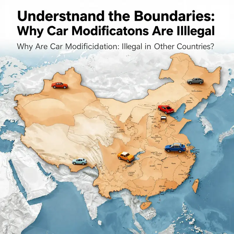 Understanding the legal implications of car modifications to ensure compliance with local laws.