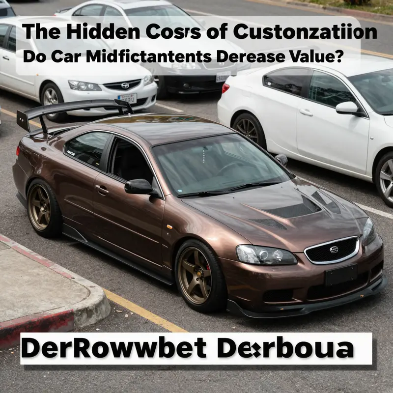 A customized car stands out, yet may deter traditional buyers, limiting its market appeal.