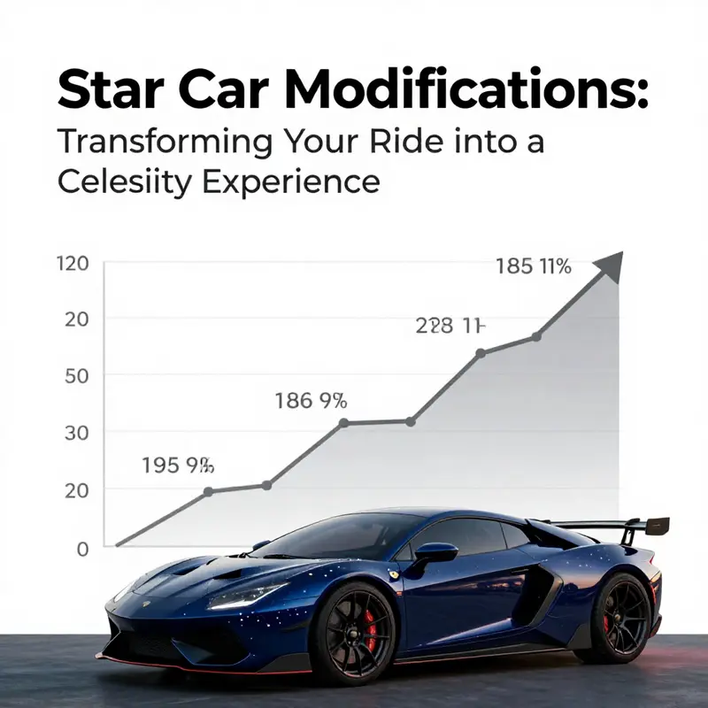 A stunning example of interior star modification with glowing LED lights.