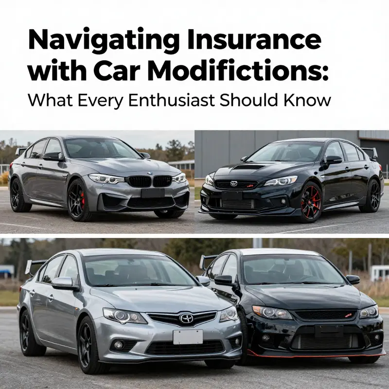 Understanding the notification process for insurance after modifying your vehicle.