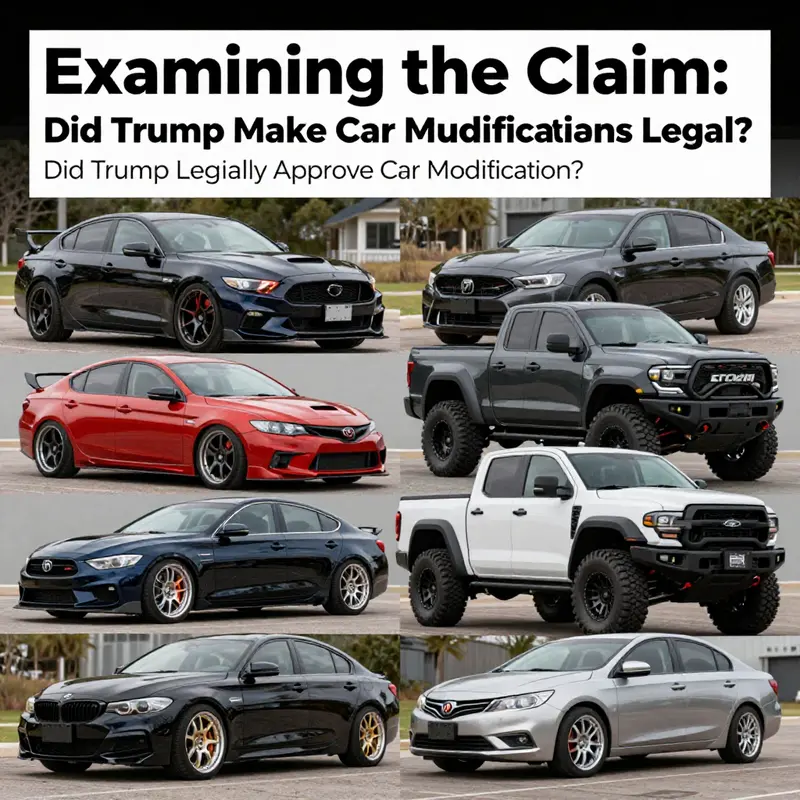 An array of modified cars showcasing various performance upgrades and customization options.