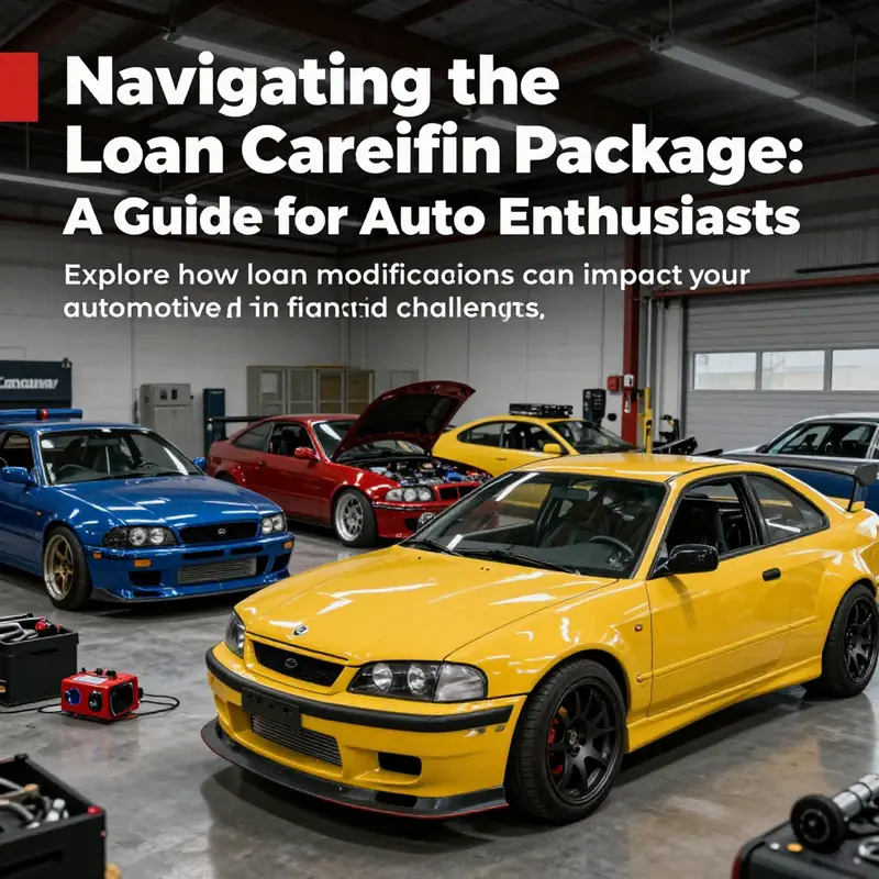 A garage with modified cars and tools, reflecting the vibrant world of automotive enthusiasts.