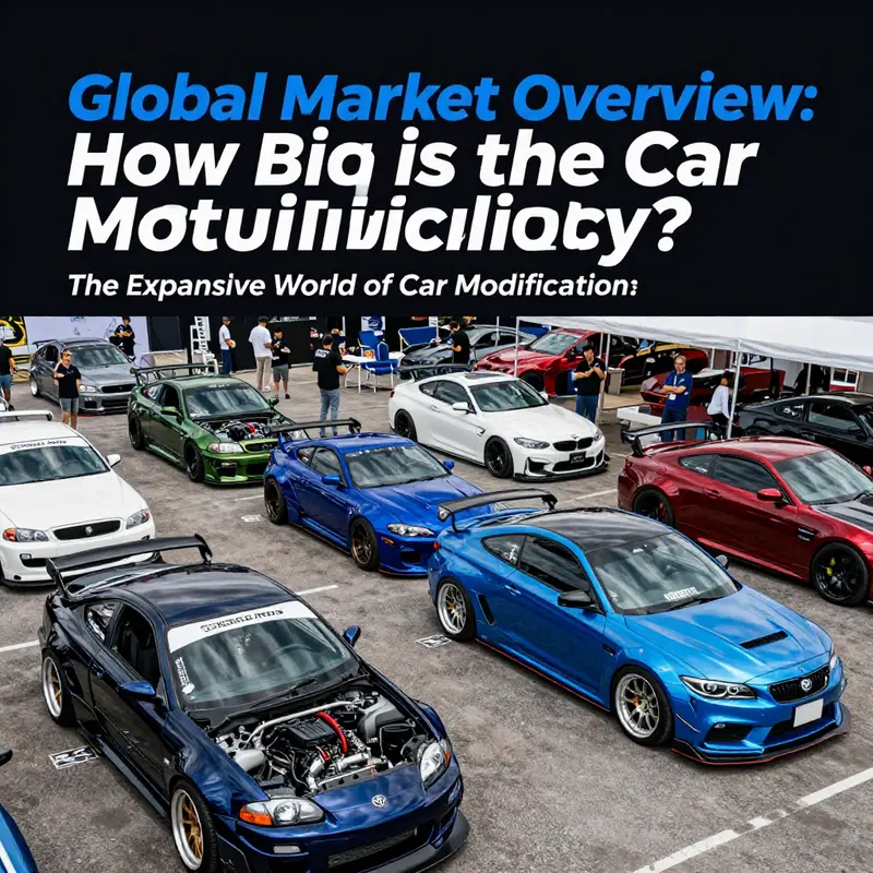 A lively event showcasing the vast diversity in car modifications worldwide.