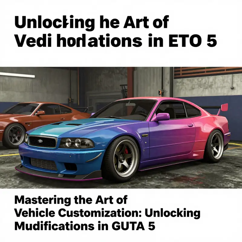 A customized vehicle in GTA 5 showcasing extensive modding possibilities in single-player mode.