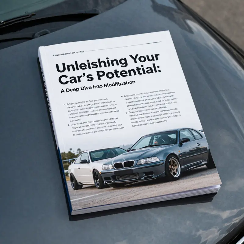 This modified vehicle highlights significant performance upgrades, optimizing speed and handling for a thrilling driving experience.