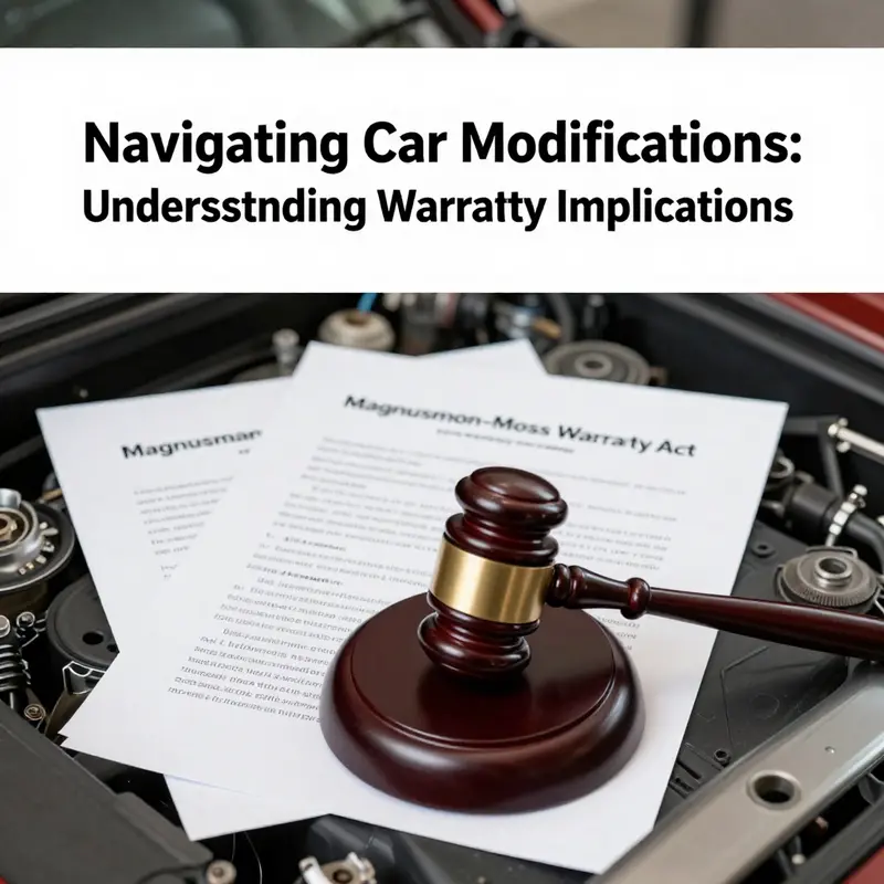 Aftermarket modifications on a car engine, illustrating how personalization can intersect with warranty issues.