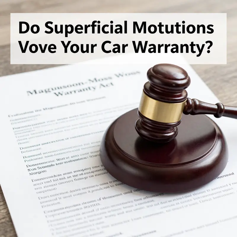Exploring superficial modifications that may or may not impact car warranty.