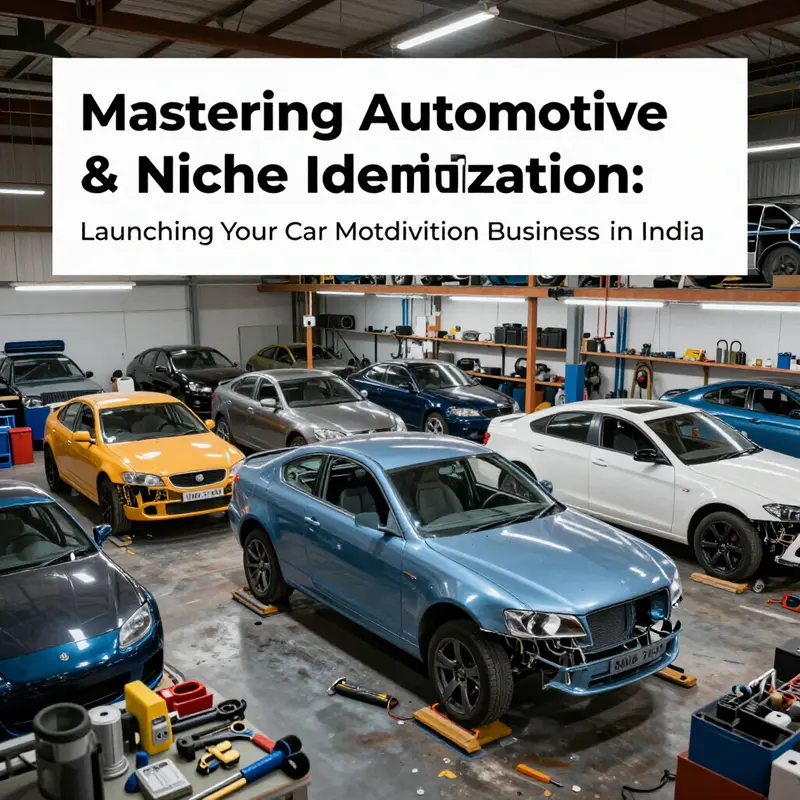 Exploring market trends and identifying niches for a car modification business in India.