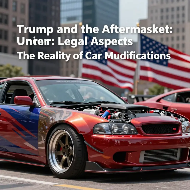 A striking example of a modified vehicle reflecting the passion behind car customization.