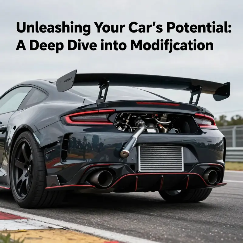 This modified vehicle highlights significant performance upgrades, optimizing speed and handling for a thrilling driving experience.