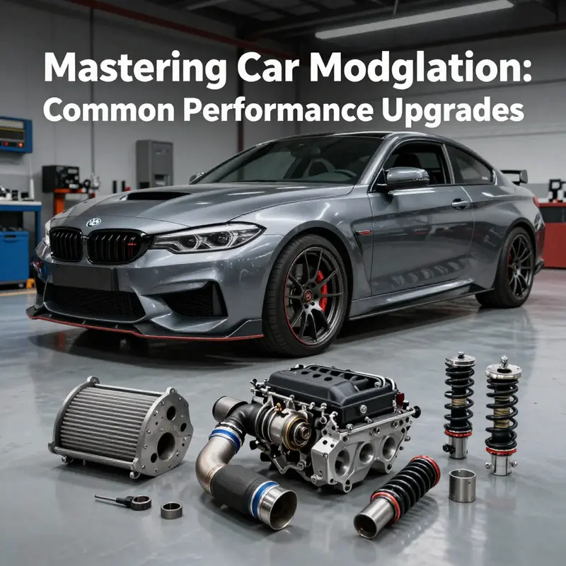 A focused moment of planning for car modifications, where enthusiasts define their goals and budget.
