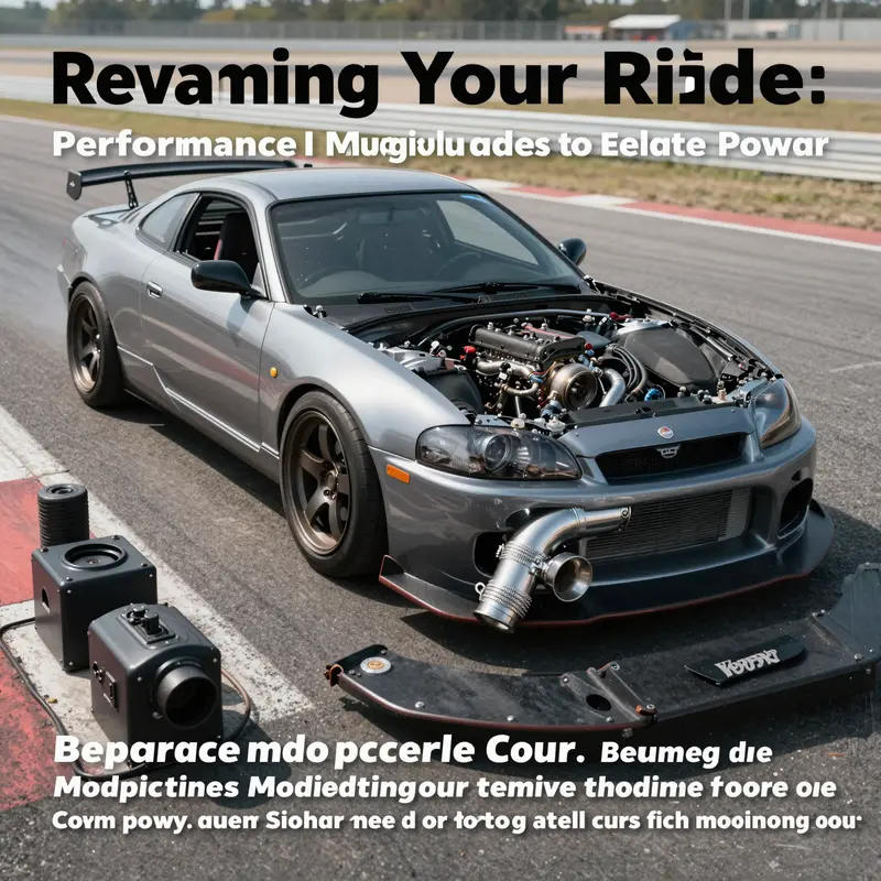 A stunning example of body modifications showcasing custom paint and an aerodynamic body kit.